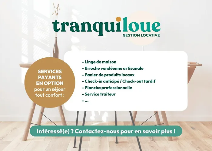 Hébergement de vacances Tranquiloue - Les De Gabriel - Puy Du Fou